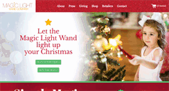 Desktop Screenshot of magiclightwand.com